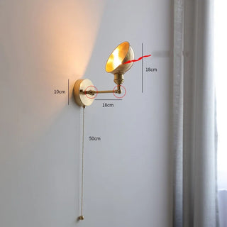 Celako™ Vistral Wall Light | Copper Bedroom Lighting