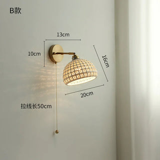 Celako™ Coprana Wall Light | Copper Bedroom Lighting
