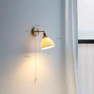 Celako™ Coprana Wall Light | Copper Bedroom Lighting