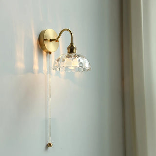 Celako™ Vitreon Wall Light | Copper Bedroom Lighting