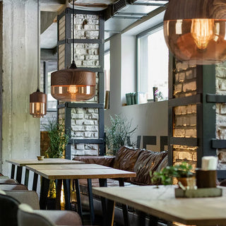 Celako™ Orvalo Pendant Light | Polished Copper Dining Room Lighting