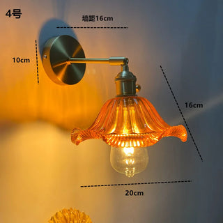 Celako™ Aureum Wall Light | Copper Bedroom Lighting