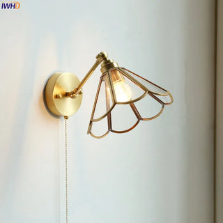 Celako™ Auravit Wall Light | Copper Bedroom Lighting