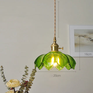 Celako™ Violetta Pendant Light | Glass Dining Room Lighting