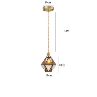 Celako™ Lustrae Pendant Light | Polished Copper Dining Room Lighting