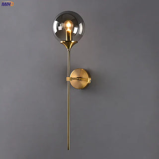 Celako™ Orbela Wall Light | Glass Bedside Lighting