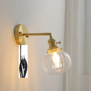 Celako™ Aurilo Wall Light | Copper Bedside Lighting