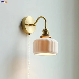 Celako™ Aurcera Wall Light | Copper Bedside Lighting