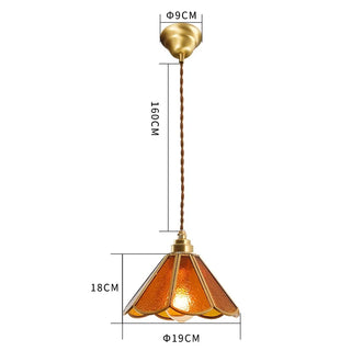 Celako™ Kagura Pendant Light | Glass Dining Room Lighting