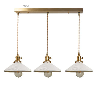 Celako™ Kaolia Pendant Light | Ceramic Dining Room Lighting