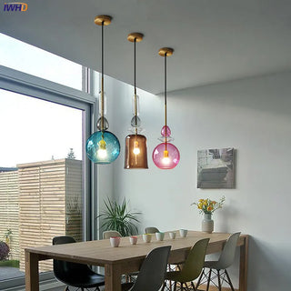 Celako™ Lumina Pendant Light | Glass Bedroom Lighting