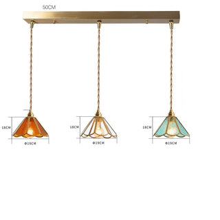 Celako™ Kagura Pendant Light | Glass Dining Room Lighting
