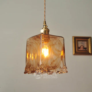 Celako™ Ambrus Pendant Light | Glass Dining Room Lighting