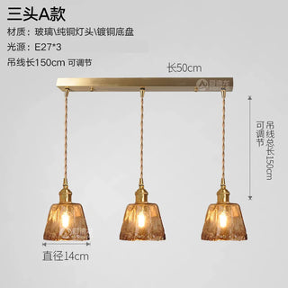 Celako™ Ambrus Pendant Light | Glass Dining Room Lighting