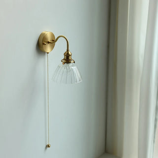 Celako™ Vitrone Wall Light | Copper Bedroom Lighting