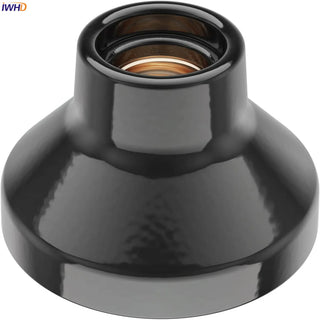 Celako™ Anagama Pendant Light | Ceramic Black White