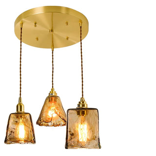 Celako™ Aurevia Pendant Light | Copper Dining Room Lighting