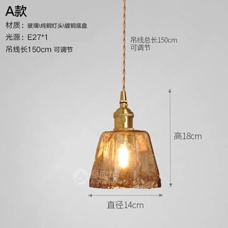 Celako™ Ambrus Pendant Light | Glass Dining Room Lighting