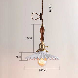 Celako™ Kiyomi Pendant Light | Ceramic Bedroom Lighting
