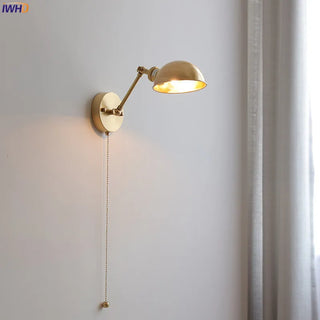 Celako™ Vistral Wall Light | Copper Bedroom Lighting