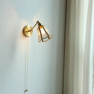 Celako™ Aureta Wall Light | Copper Bedroom Lighting