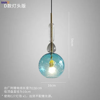Celako™ Lumina Pendant Light | Glass Bedroom Lighting