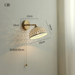 Celako™ Coprana Wall Light | Copper Bedroom Lighting