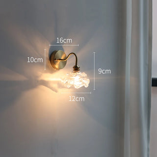 Celako™ Liliope Wall Light | Copper Bedroom Lighting