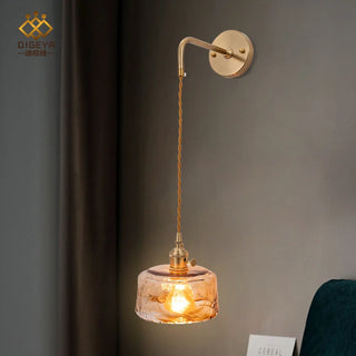 Celako™ Ambric Wall Light | Copper Bedroom Lighting