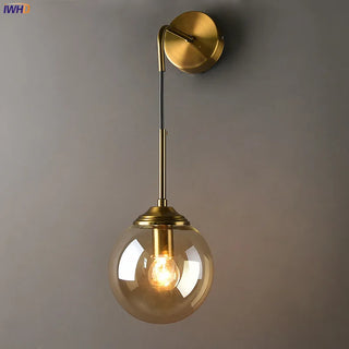 Celako™ Orbela Wall Light | Glass Bedside Lighting