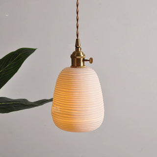 Celako™ Kaolia Pendant Light | Ceramic Dining Room Lighting