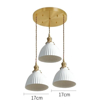 Celako™ Cervia Pendant Light | Ceramic Dining Room Lighting