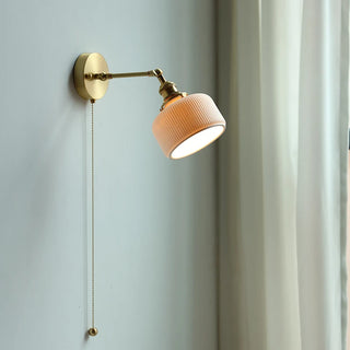Celako™ Aurcera Wall Light | Copper Bedside Lighting