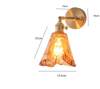 Celako™ Ambric Wall Light | Copper Bedroom Lighting