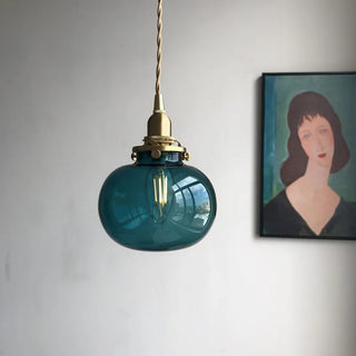 Celako™ Seruna Pendant Light | Glass Bedroom Lighting
