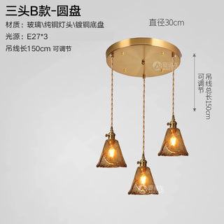 Celako™ Ambrus Pendant Light | Glass Dining Room Lighting