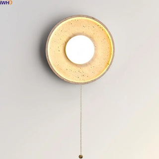 Celako™ Terino Wall Light | Travertine Entryway Lighting