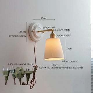 Celako™ Auriopa Wall Light | Copper Nordic Style