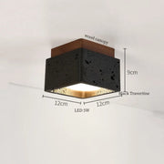Black Travertine 1