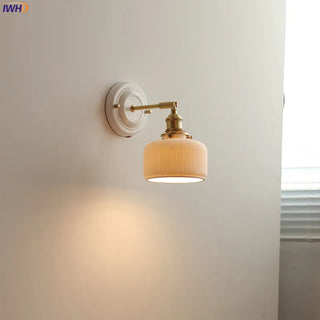 Celako™ Cerasi Wall Light | Ceramic Bedroom Lighting