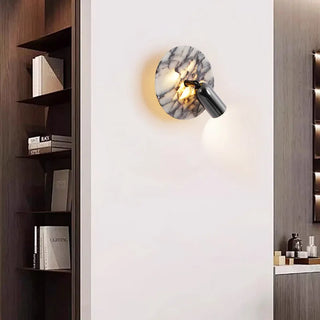 Celako™ Veiro Wall Light | Marble Iron Bedroom Lighting
