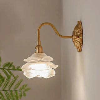 Celako™ Florea Wall Light | Glass Bedside Lighting