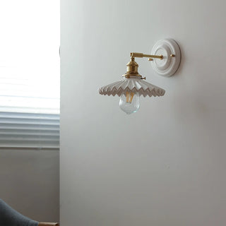 Celako™ Cerena Wall Light | Ceramic Bedside Lighting