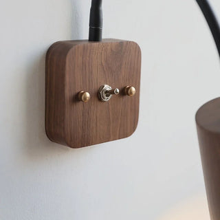 Celako™ Flexura Wall Light | Wood Bedroom Lighting