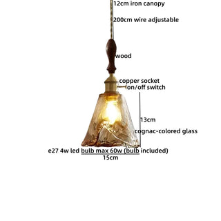 Celako™ Candoro Pendant Light | Glass Dining Room Lighting