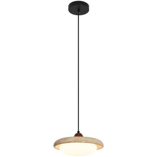 Celako™ Travona Pendant Light | Travertine Dining Room Lighting
