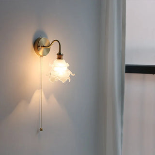 Celako™ Nebulia Wall Light | Copper Glass Bedroom Lighting