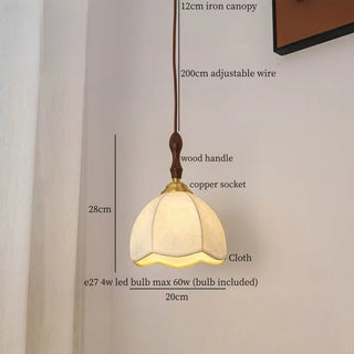 Celako™ Linoria Pendant Light | Cloth Kitchen Island Lighting