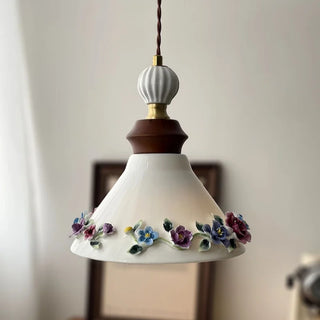 Celako™ Hakuji Pendant Light | Ceramic Japan Vintage Bedroom Lighting