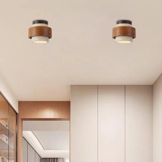 Celako™ Pietara Deckenleuchte | Gelber Travertin im Wabi-Sabi-Stil
